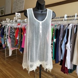 Simply Noelle Embroidered Swimsuit Cover-up